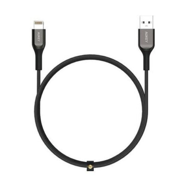ssdd.zone-1577339076-aukey-cb-akl2-5_500x_1_1.jpg Aukey CB-AKL2 MFI USB A To Lightning 2m Kevlar Cable